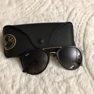 Authentic Black Ray Ban Sunglasses Unisex